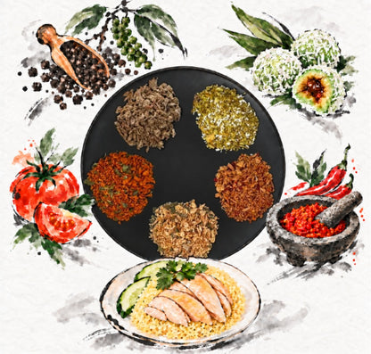 FeastNow ProFlakes high-protein chicken flakes flavour range